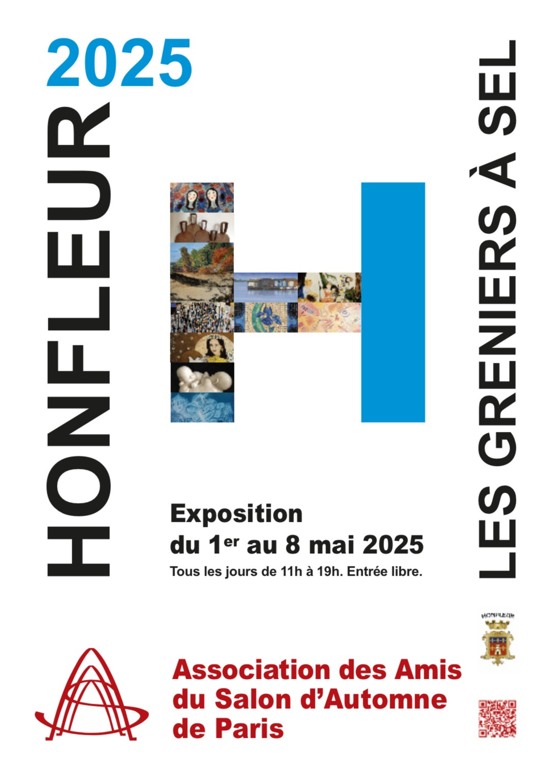 Exposition de Marie Lavie avec "Les Amis du Salon d'Automne de Paris" à Honfleur, Les Greniers à Sel - du 1er au 8 mai 2025