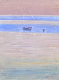 Amarrée, monotype 30x40 