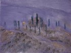 Toscane - Vespra, monotype, 40x30, 2007